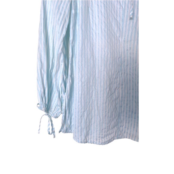 Gant Stripe L/S Tunic w Front And Sleeve Tie Detail. - Picture 6 of 9